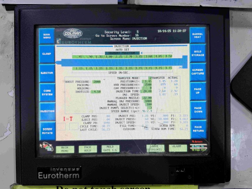 1999 HPM 3500 ton 600 oz